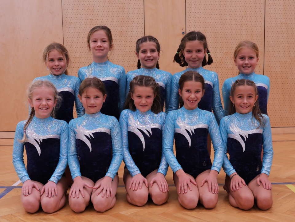 Arianna, Lara, Milena, Miriam, Emely, Annalena, Emma, Greta, Jana und Valentina