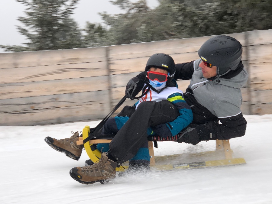 Rodelrennen am 25. Februar 2023