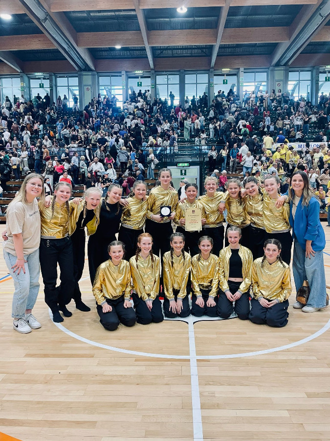 2. Platz bei Tanzolympiade