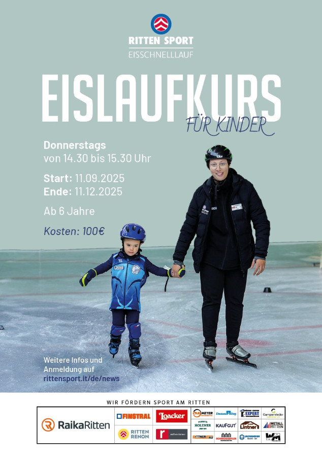 Eislaufkurs für Kinder ab 6 Jahren