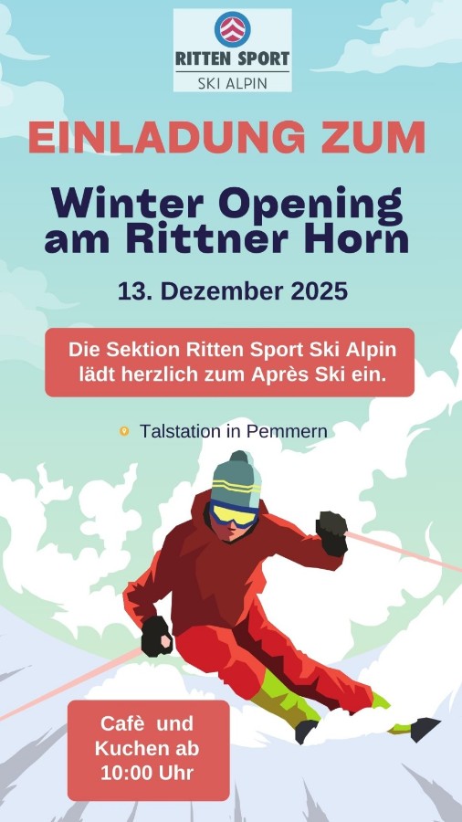 Winter Opening 2025/ 2026