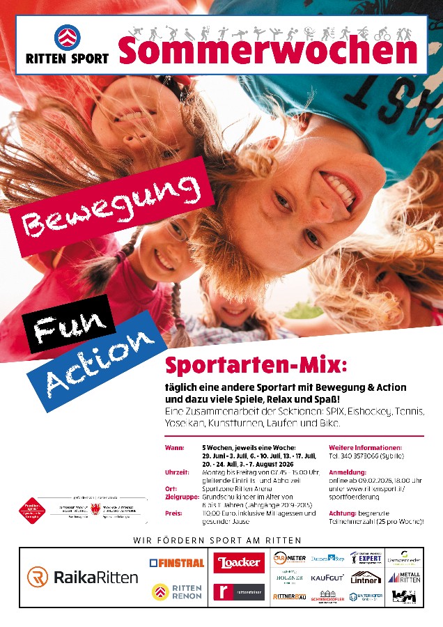 Sommerwochen 2026: Anmeldestart am 9. Februar