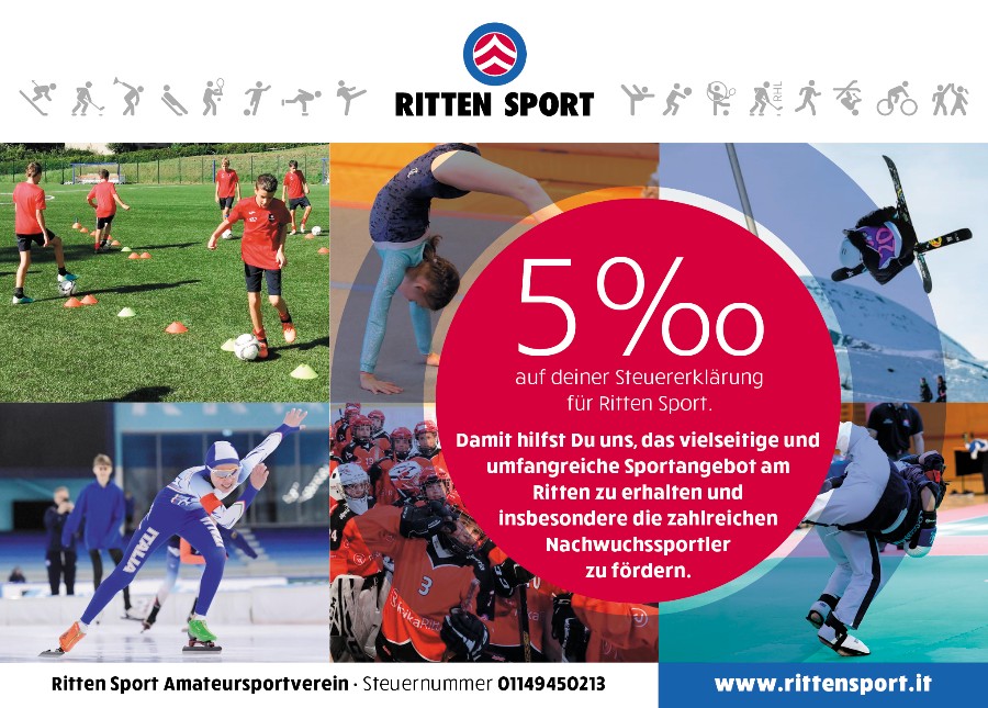 Gemeinsam Zukunft bewegen – unterstütze Ritten Sport mit deinen 5 Promille