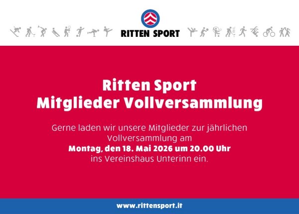 Mitgliedervollversammlung am 18. Mai
